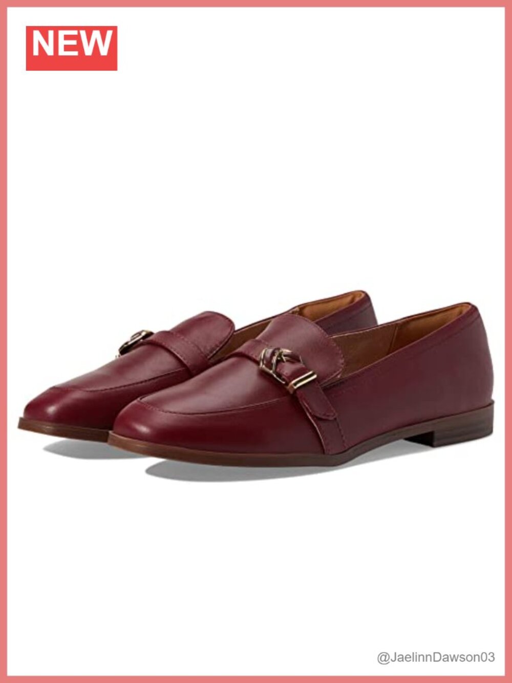 Women's Slip-On Loafer with Leather Upper and Knot Detail